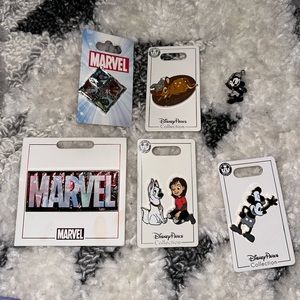 Disney park pins lot